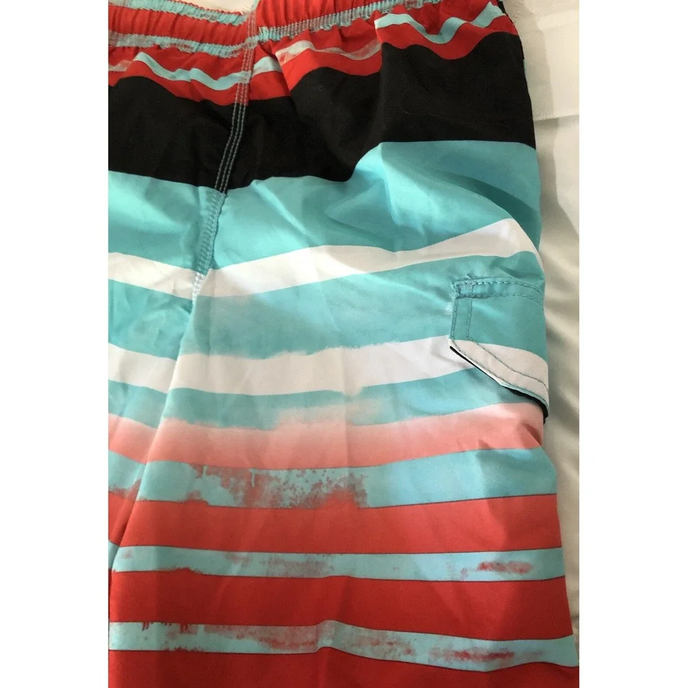 Kanu Surf Boys' Reflection‎ Quick Dry UPF 50+ Beach Swim Trunk Medium 10/12 NWT